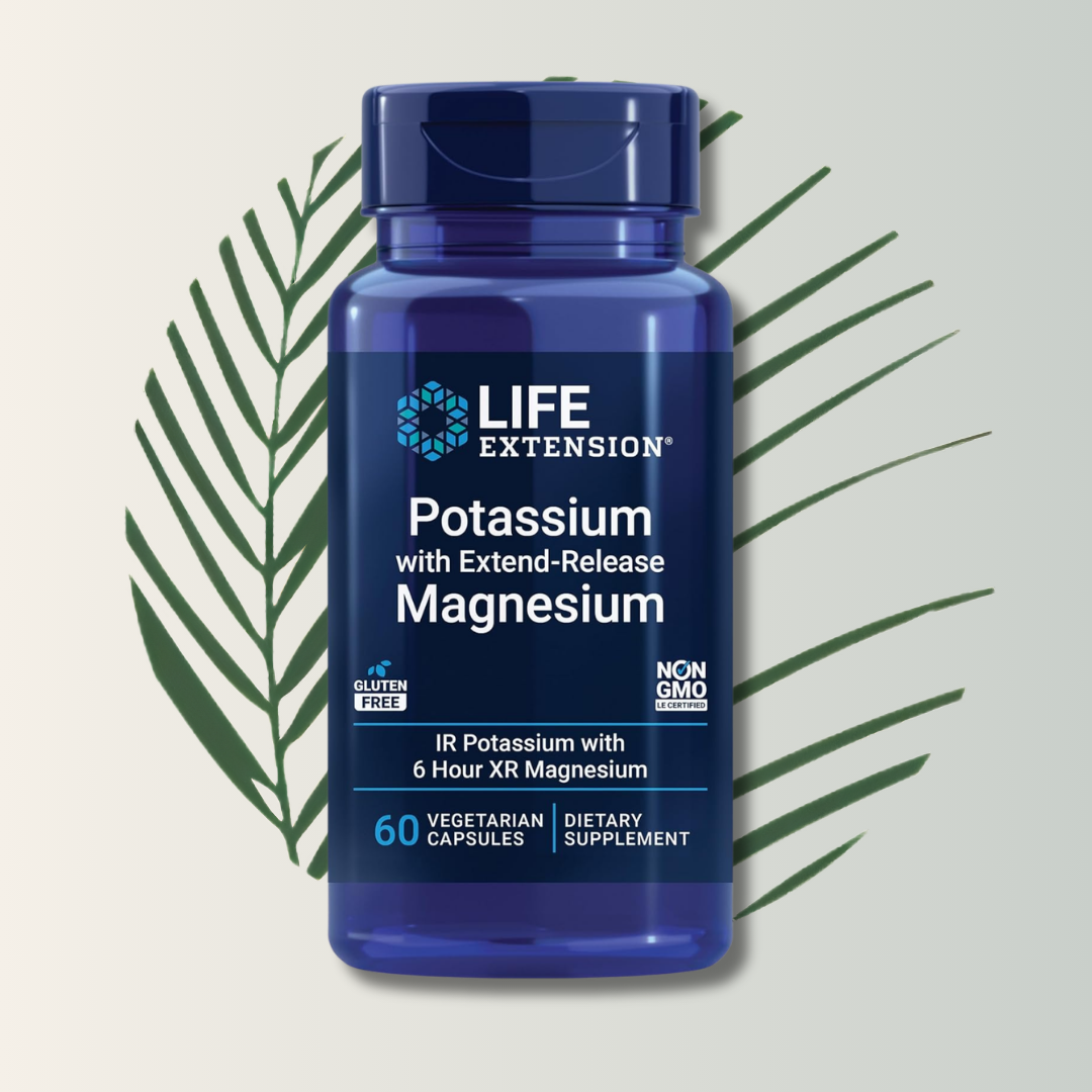 Potassium With Extend-release Magnesium 60 Caps | Life Extension