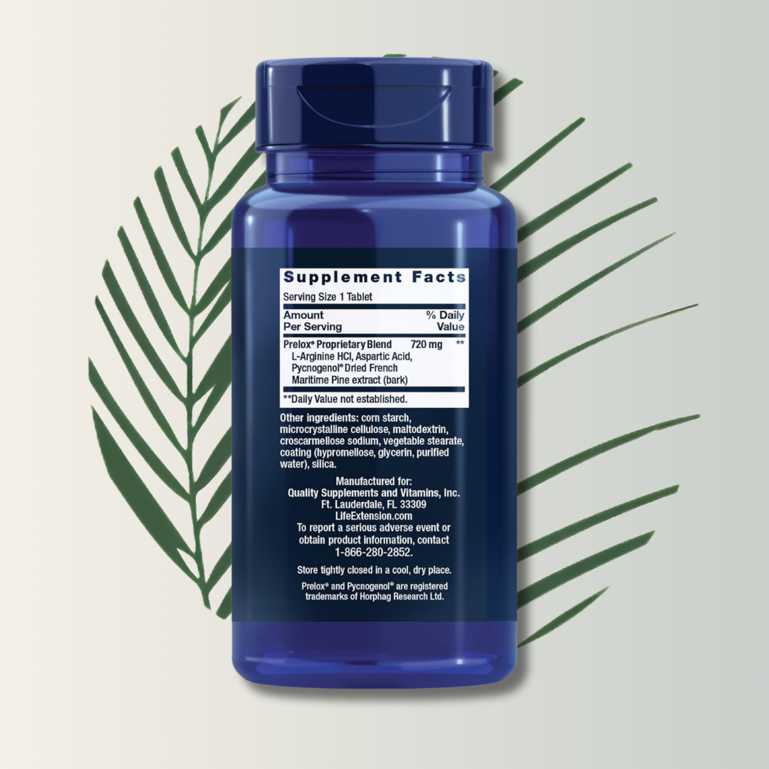Prelox Enhanced Sex Life Extension - 60 Tabletas | Bienestar Vascular Masculino | bhorganic