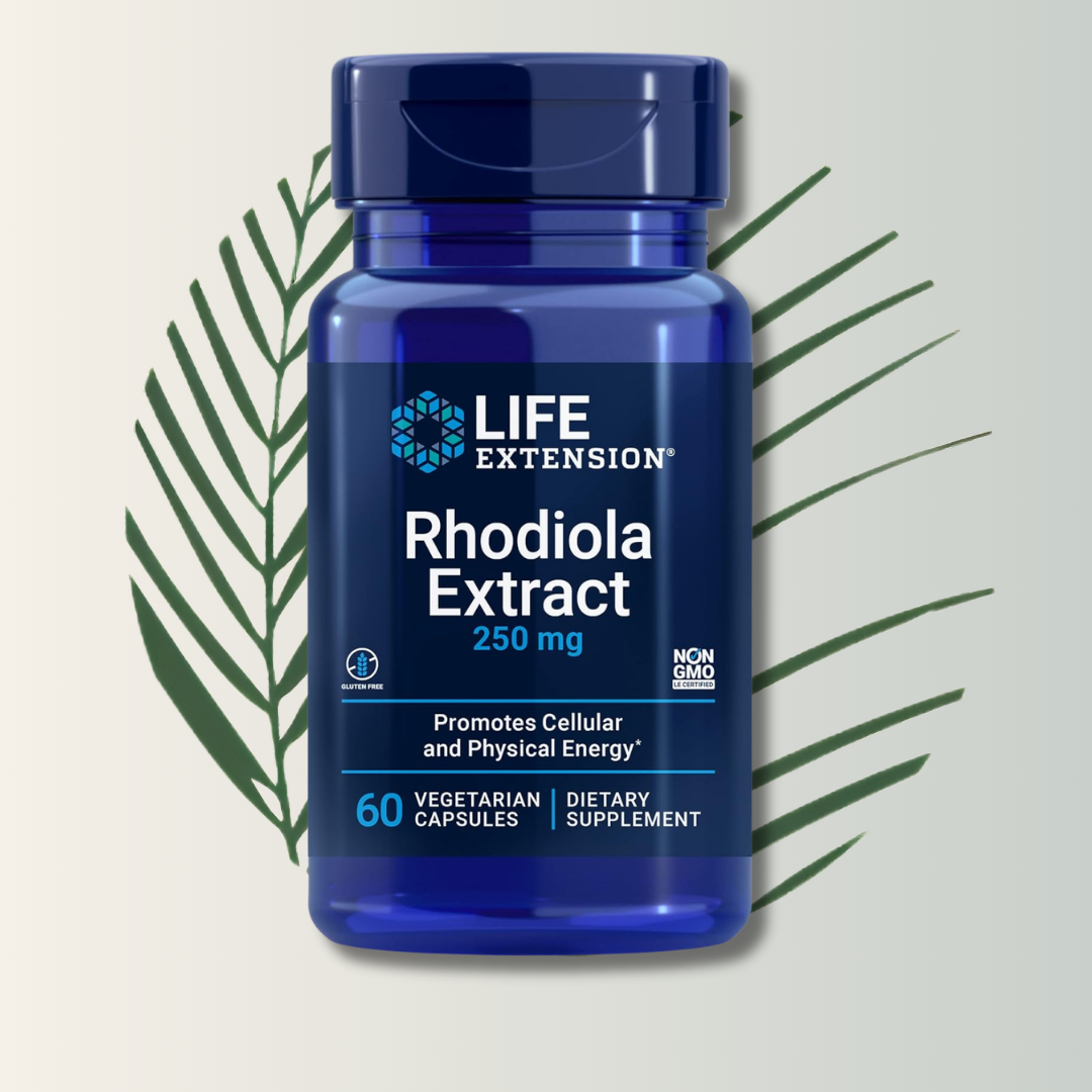 Rhodiola Extract 250 MG 60 Veg Caps | Life Extension