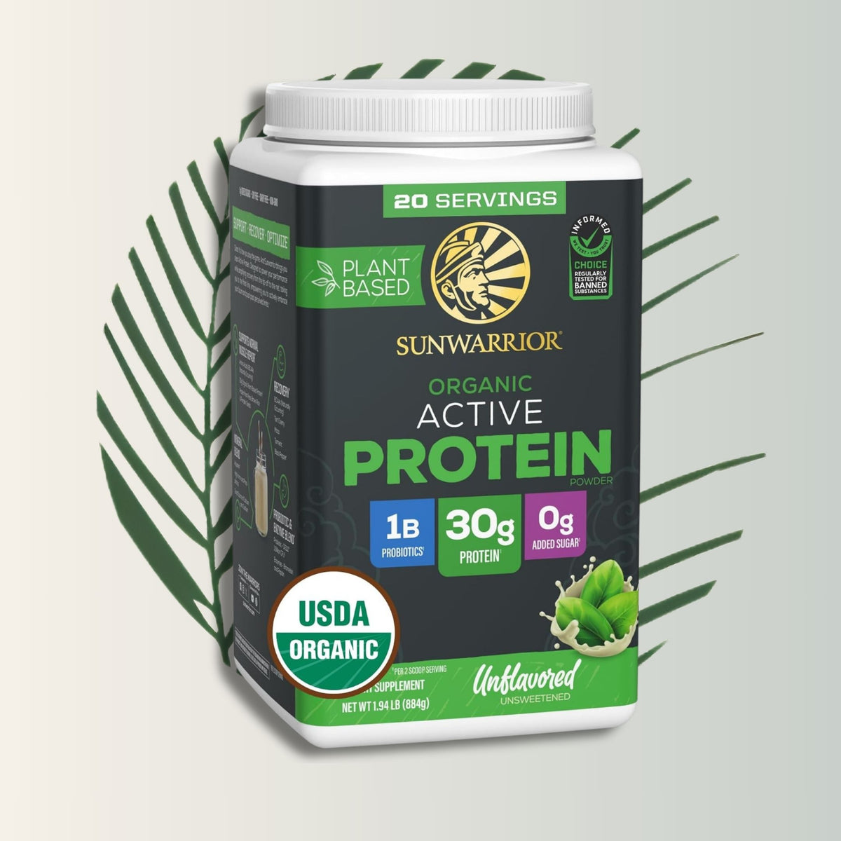 Sunwarrior Sport Active - Proteína Vegetal para Deportistas | bhorganic