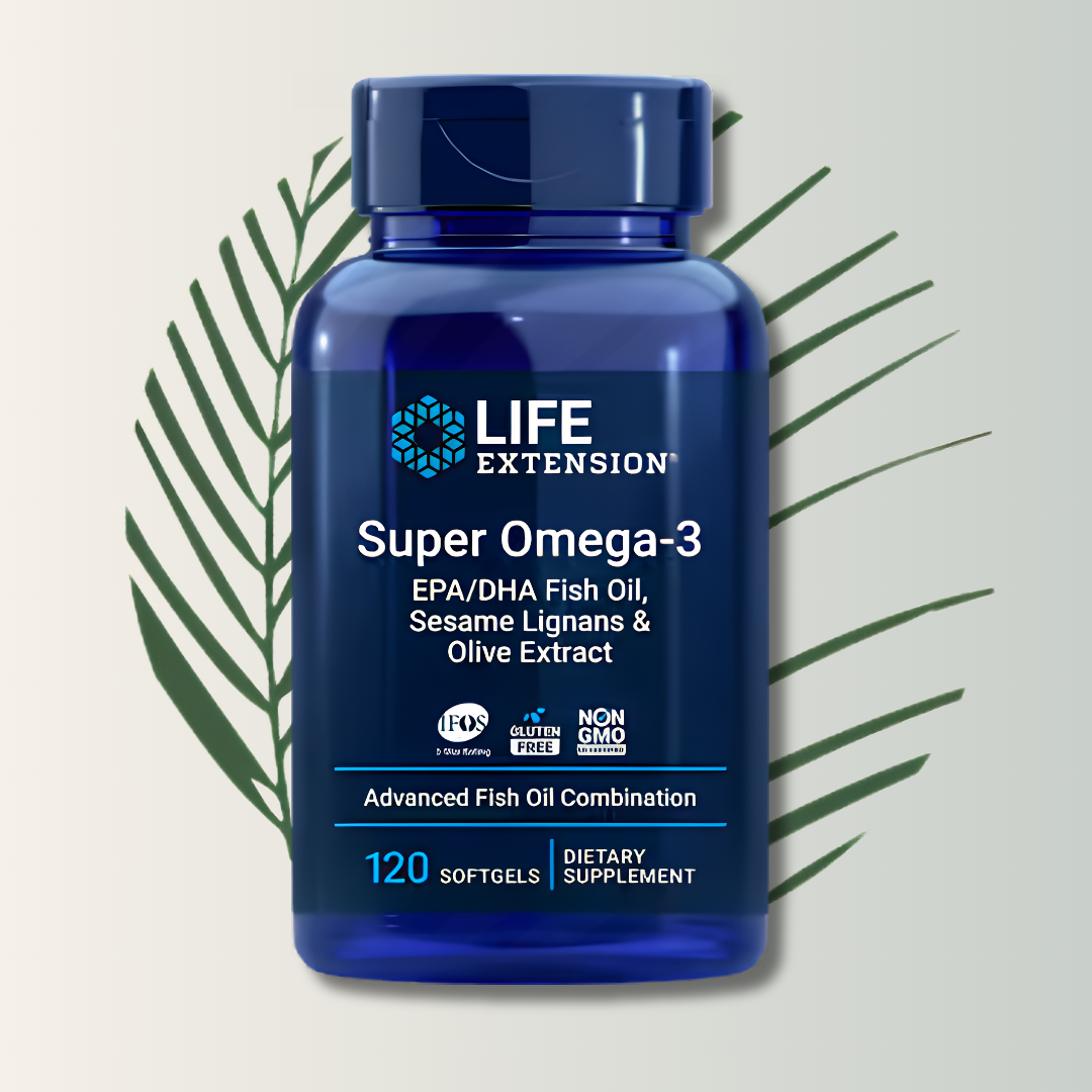 Super Omega-3, 120 Softgels | Life Extension