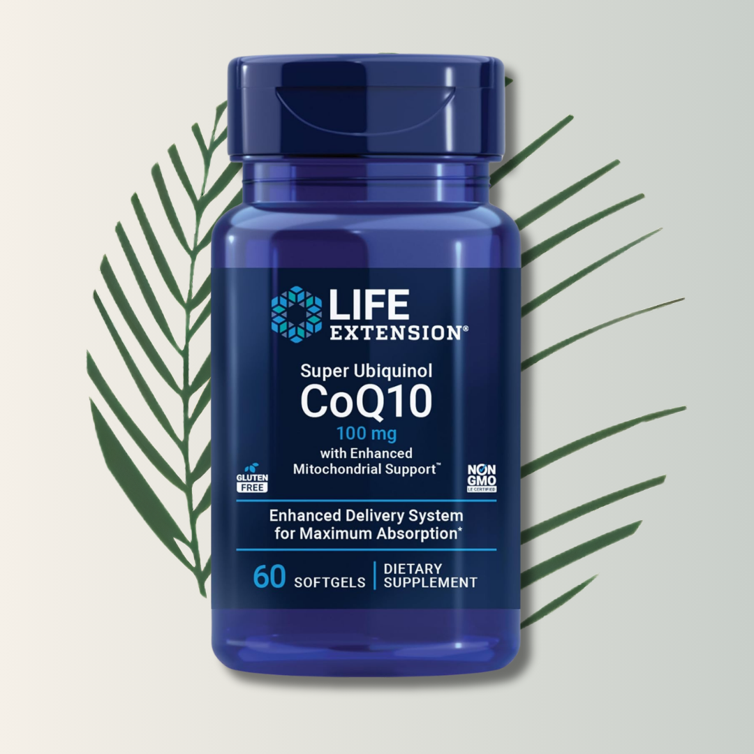 Super Ubiquinol Coq10 con Enhanced Mitochondrial Support™ – Life Extension (60 Cápsulas)