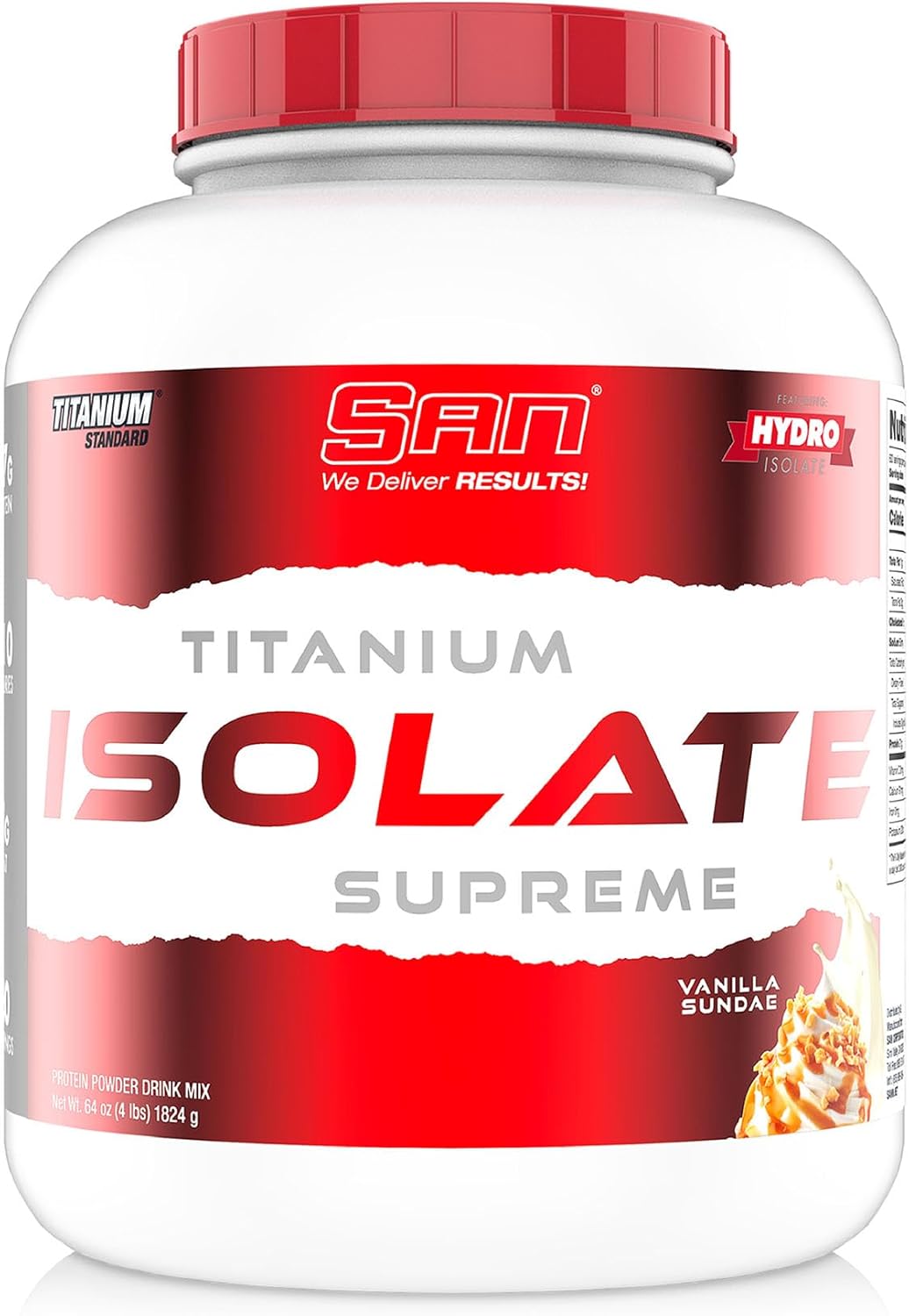 Titanium Isolate Supreme SAN Nutrition 2.28kg | Proteína Aislada de Suero | bhorganic