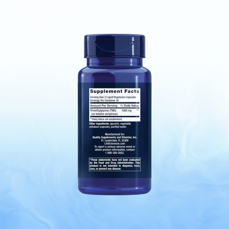 TMG 500 Mg 60 Caps | Life Extension