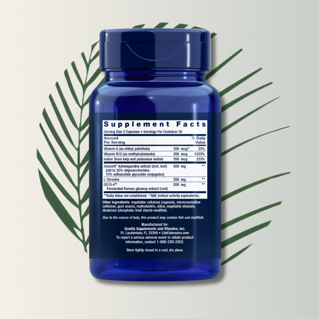 Thyroid Support Complex 60 Caps | Life Extension