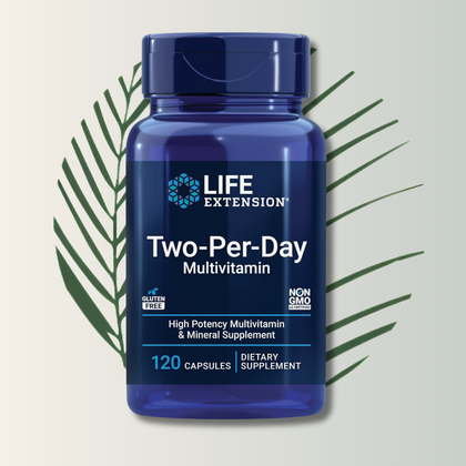 Two-Per-Day Multivitamínico – Life Extension (120 cápsulas)