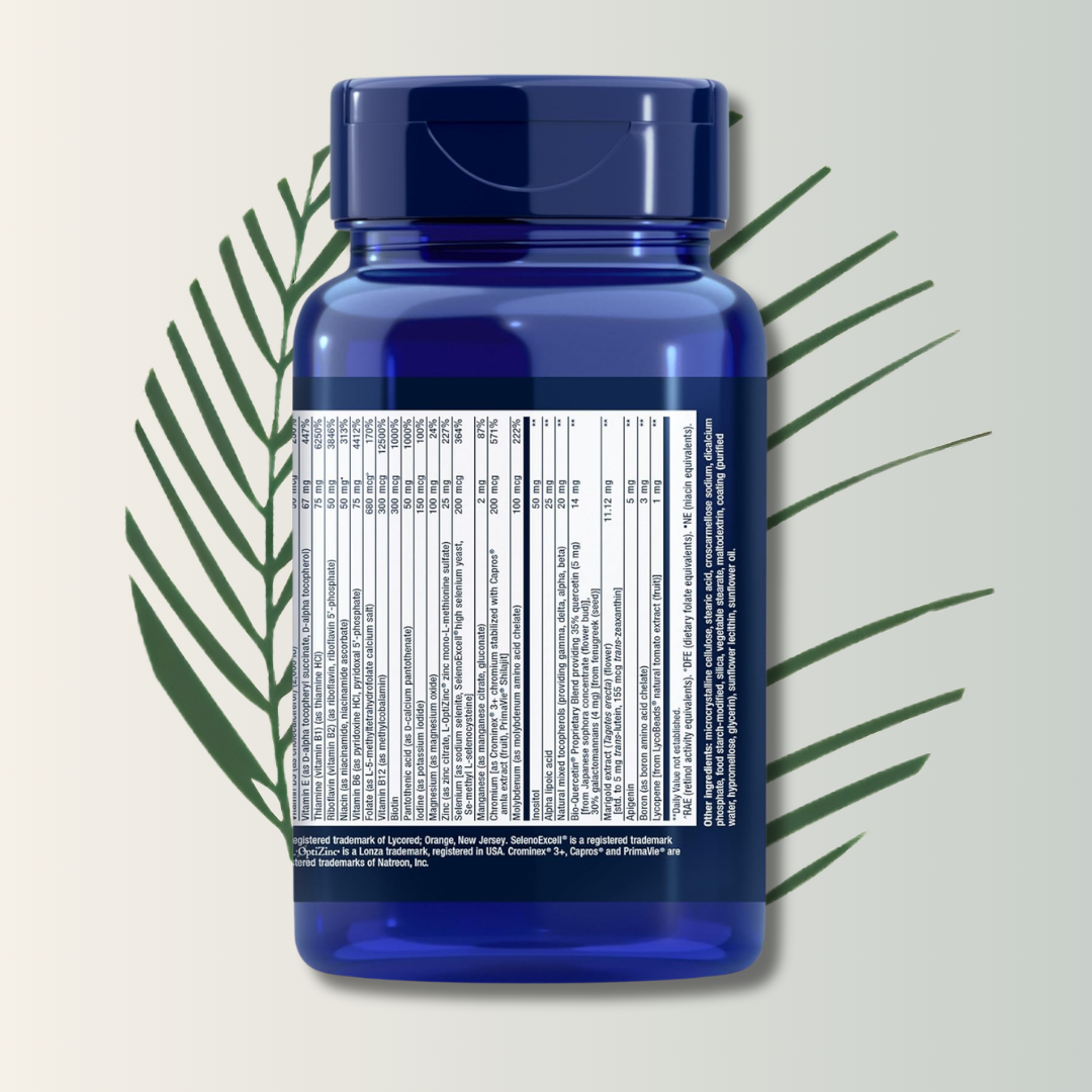 Two-Per-Day Multivitamínico – Life Extension (120 cápsulas)