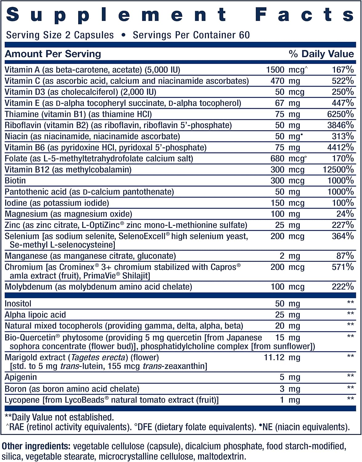 Two Per Day Cápsulas 120 - Life Extension | Multivitamínico Diario | bhorganic