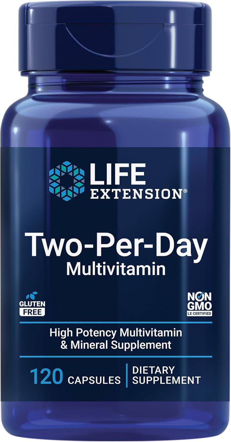 Two Per Day Cápsulas 120 - Life Extension | Multivitamínico Diario | bhorganic