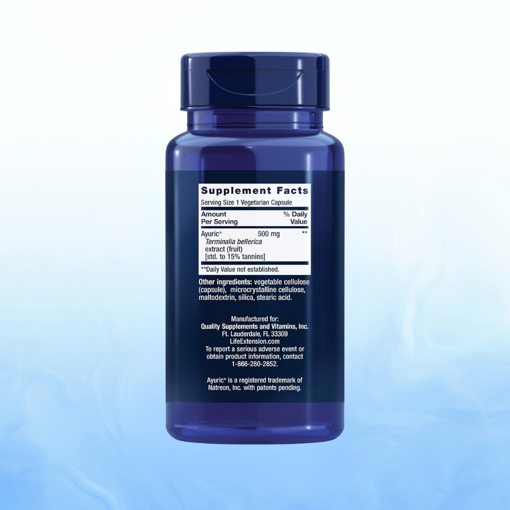Uric Acid Control Life Extension - 60 Cápsulas | Equilibrio Natural | Bienestar Articular | bhorganic