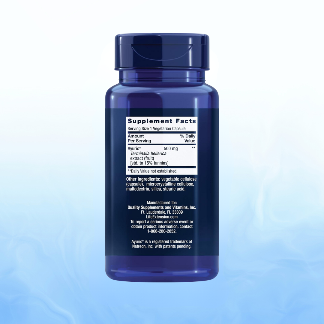 Uric Acid Control Life Extension - 60 Cápsulas | Equilibrio Natural | Bienestar Articular | bhorganic