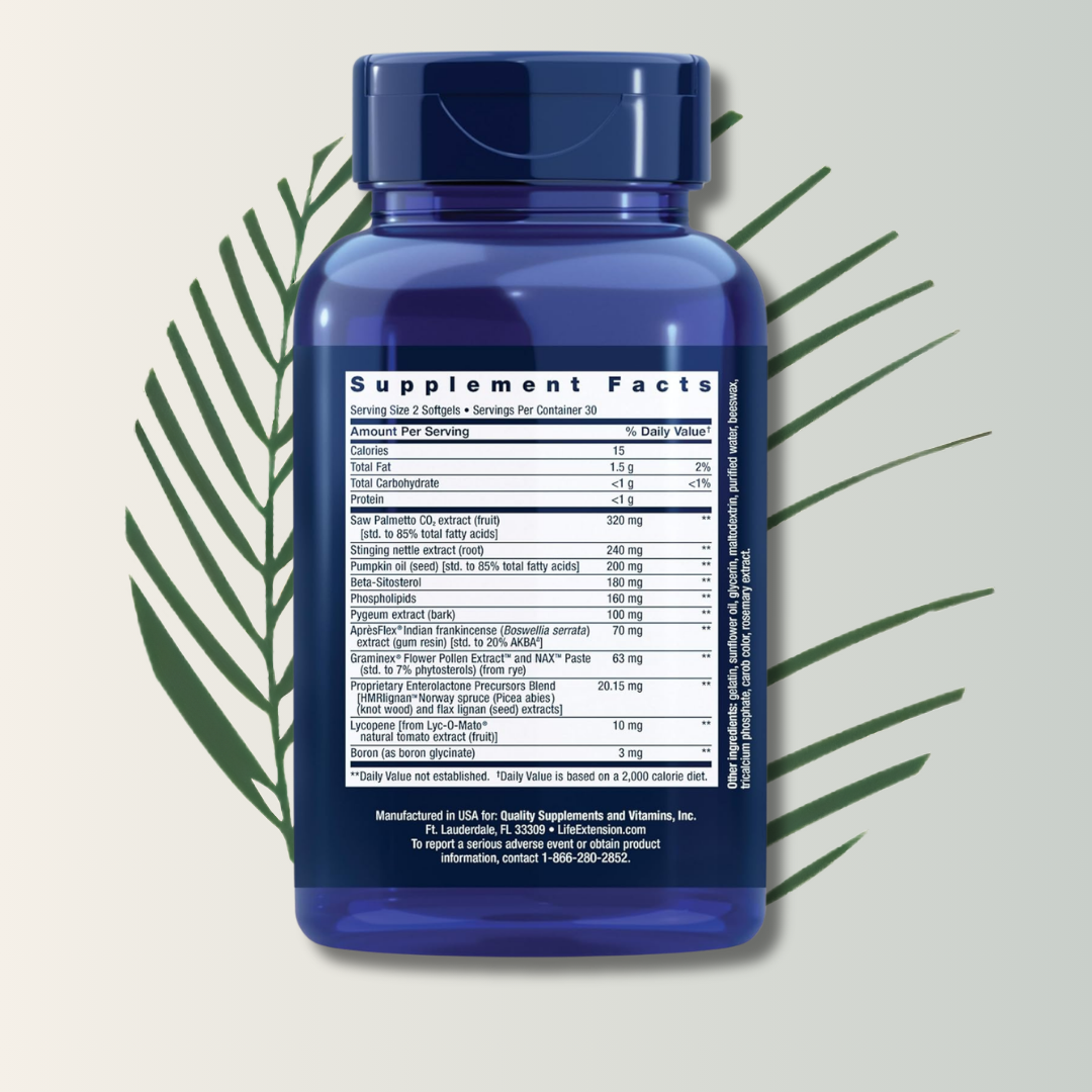 Ultra Prostate – Life Extension (60 Cápsulas Blandas)