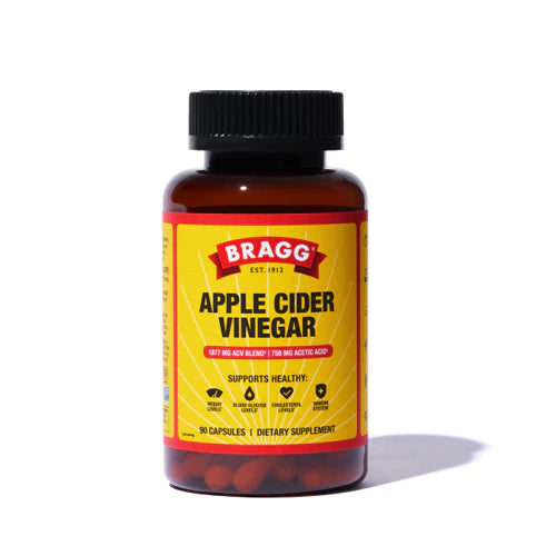 Vinagre de Cidra de Manzana en Cápsulas Bragg 90 Caps