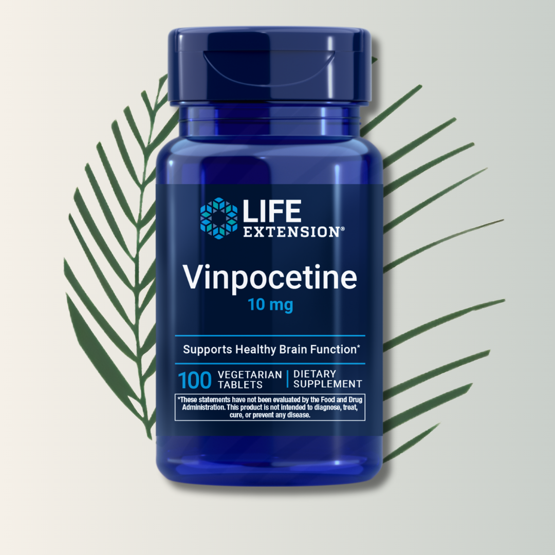 Vinpocetina 10 Mg 100 Caps | Life Extension