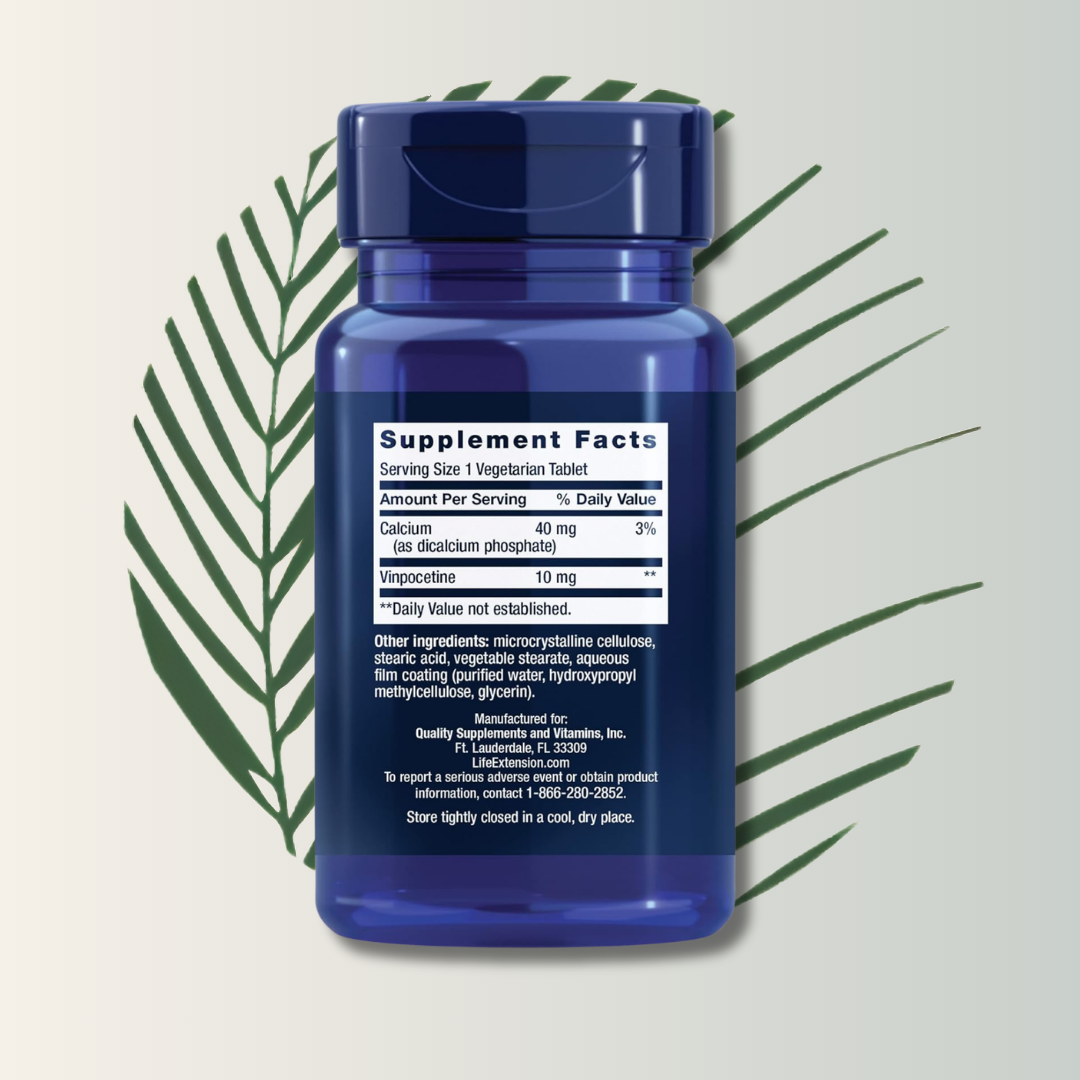 Vinpocetina 10 Mg 100 Caps | Life Extension