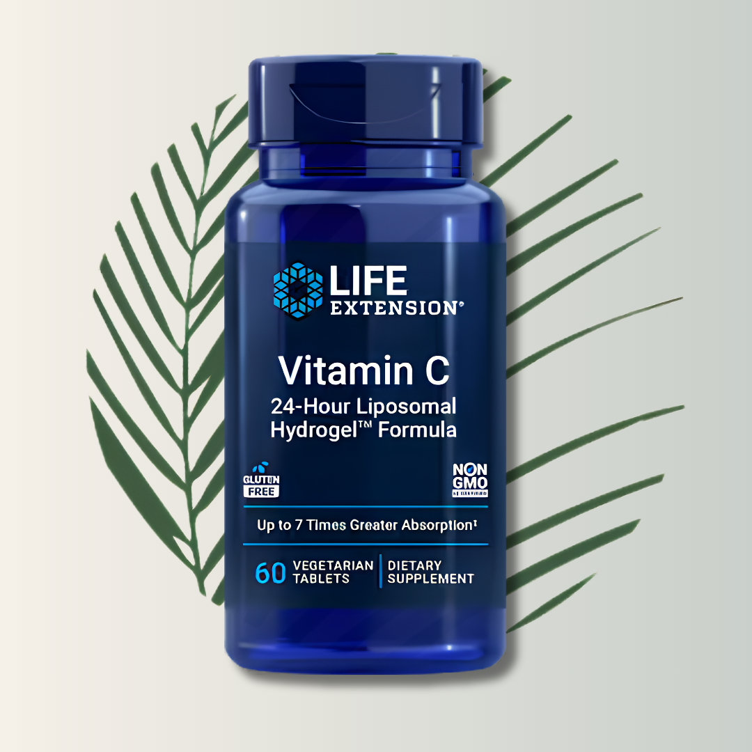 Vitamina C Liposomal 24 Horas Life Extension – 60 Tabletas | bhorganic