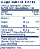 Collagen Peptides Life Extension - 343g | Péptidos de Colágeno | Piel y Articulaciones | bhorganic