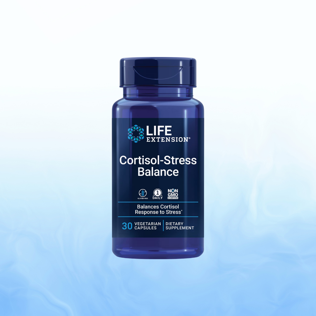 Cortisol Stress Balance Life Extension 30 Cápsulas Vegetales