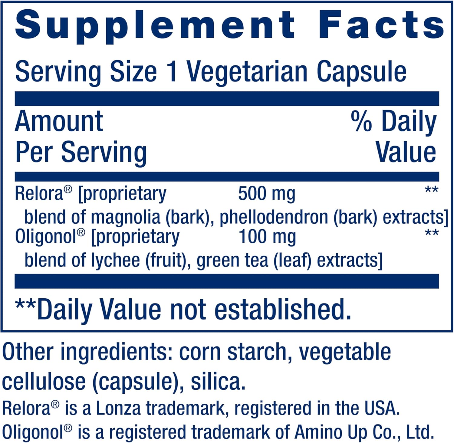 Cortisol Stress Balance Life Extension 30 Cápsulas Vegetales | Manejo del Estrés y Bienestar Diario | bhorganic