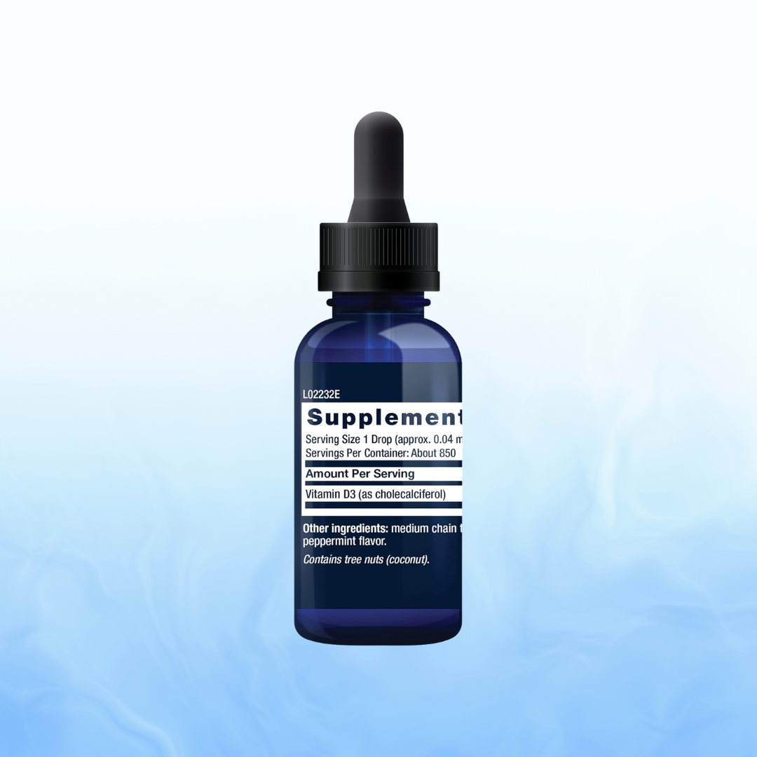 Vitamina D3 Líquida (menta) 2000 UI – Life Extension (29.57 Ml)