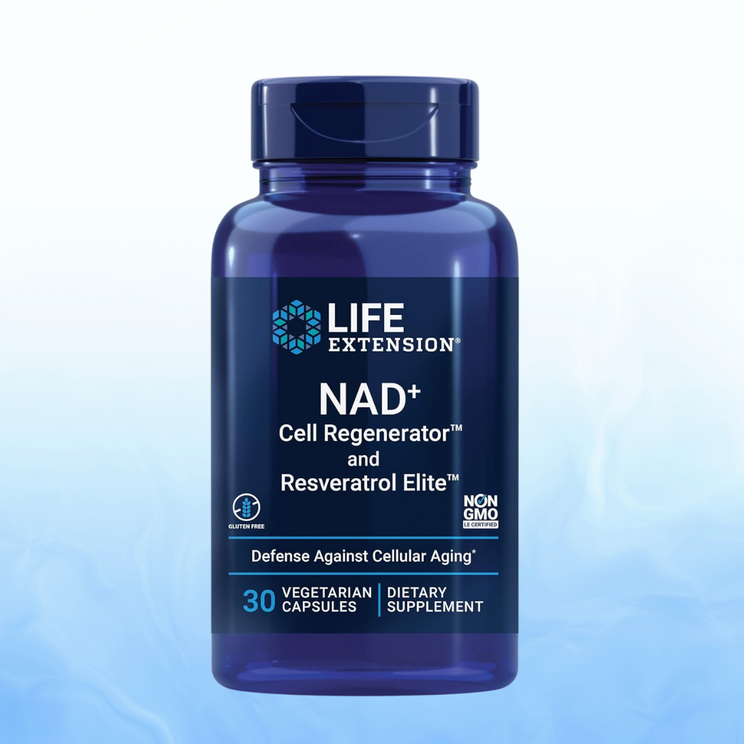 NAD+ Cell Regenerador y Resveratrol Elite 30 Caps