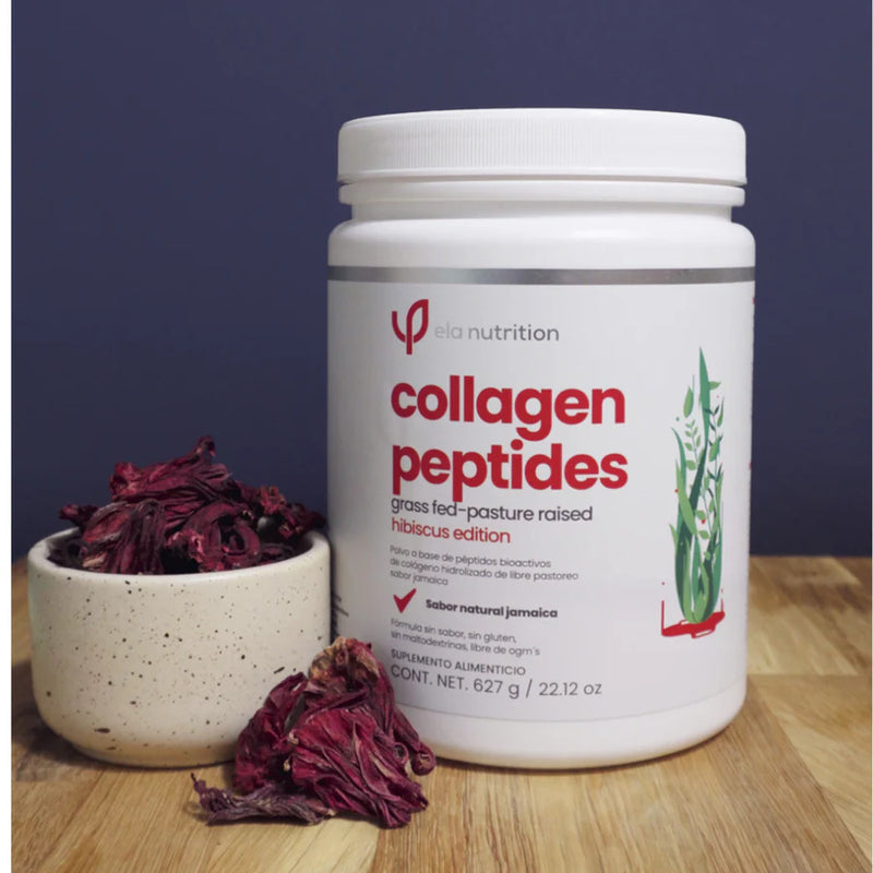 COLAGEN PEPTIDES HIBISCUS EDITION JAMAICA 627G ELA NUTRITION