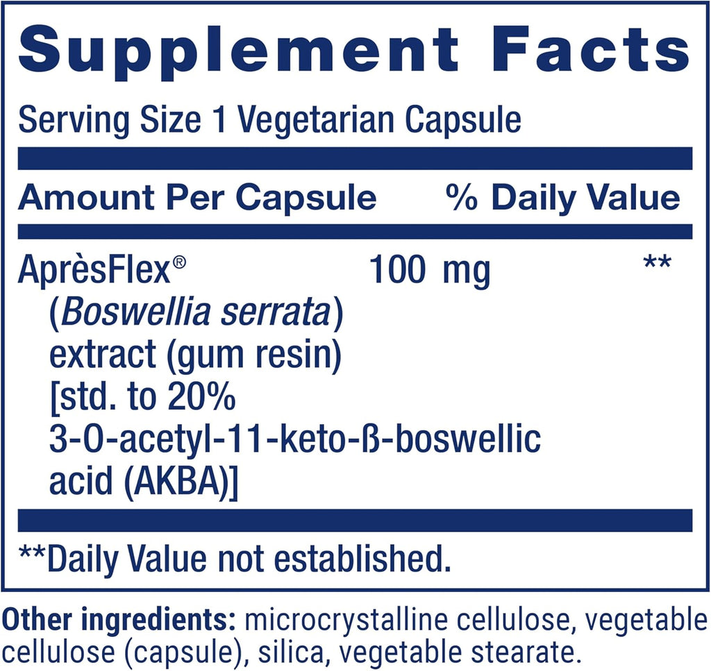5-LOX Inhibitor Life Extension - 60 Cápsulas Vegetarianas | Bienestar Articular | bhorganic