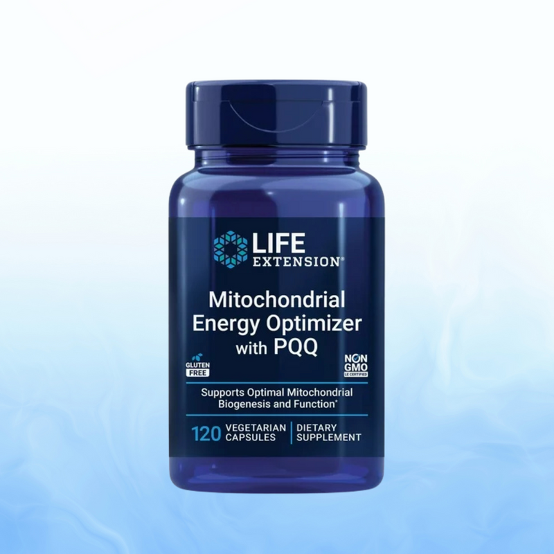 ✨ Mitochondrial Energy Optimizer with PQQ – Life Extension (120 cápsulas)