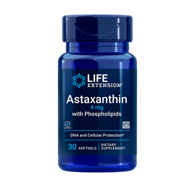 Astaxanthin 4 mg with Phospholipids 30 softgels