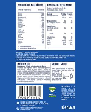 Proteina Vegetal Organica - Falcon Protein de chocolate 1.17 kg