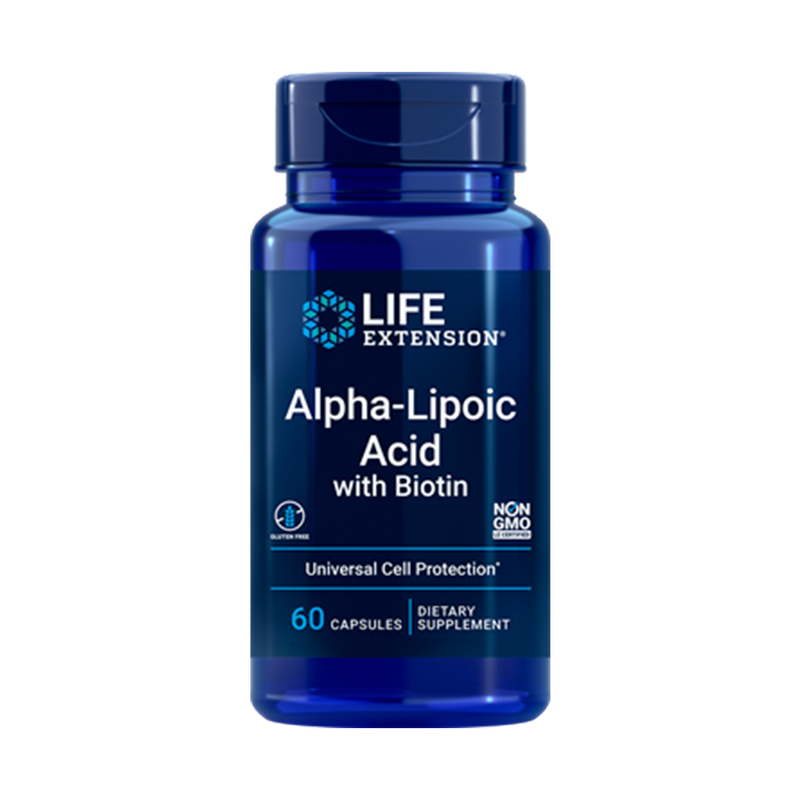 Super Alpha- Lipoic Acid with biotin 250 mg  60 caps