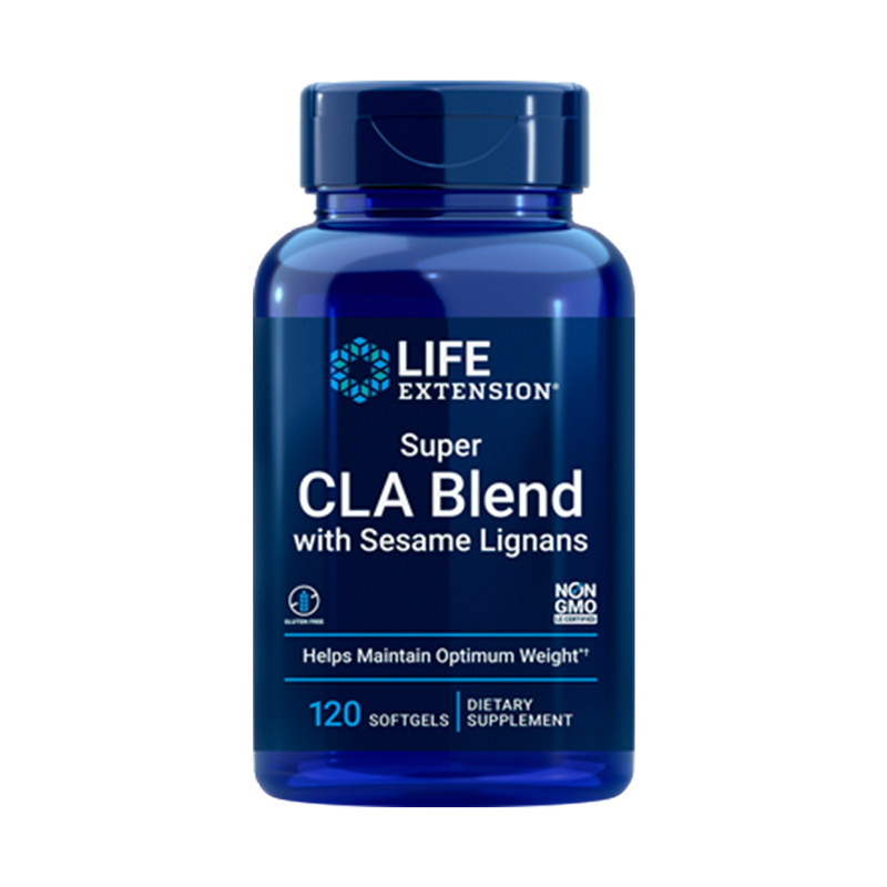 Super CLA Blend with Guarana & Sesame Lignans 1000 mg 120 Softgels