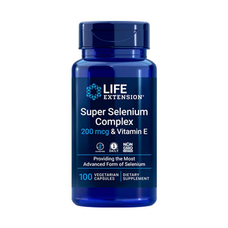 Super Selenium Complex 200 mcg & Vitamin E 100 caps