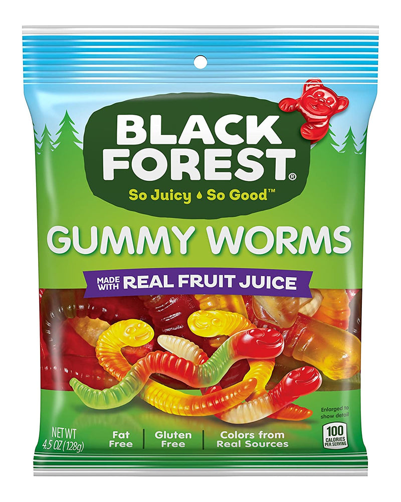 Organic Gummy worms 128G