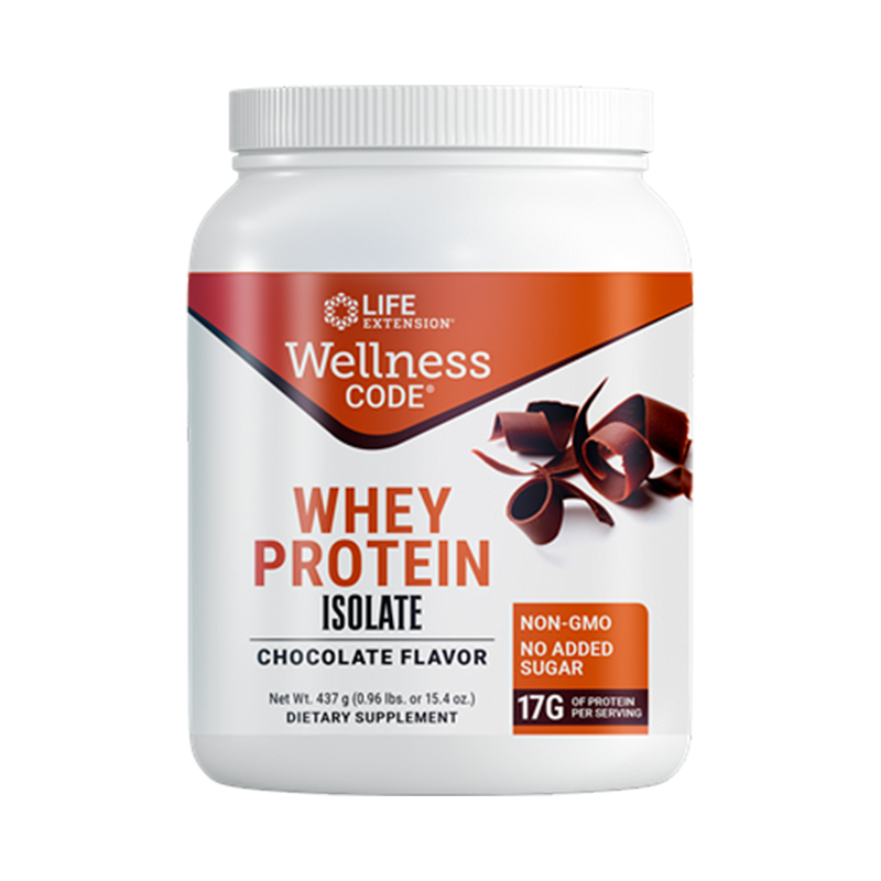 Whey Protein isolate Chocolate Flavor 454 grs