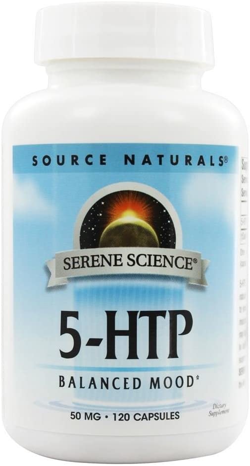 Source Naturals Serene Science, 5-HTP Balanced Mood, 50 mg, 120 cápsulas