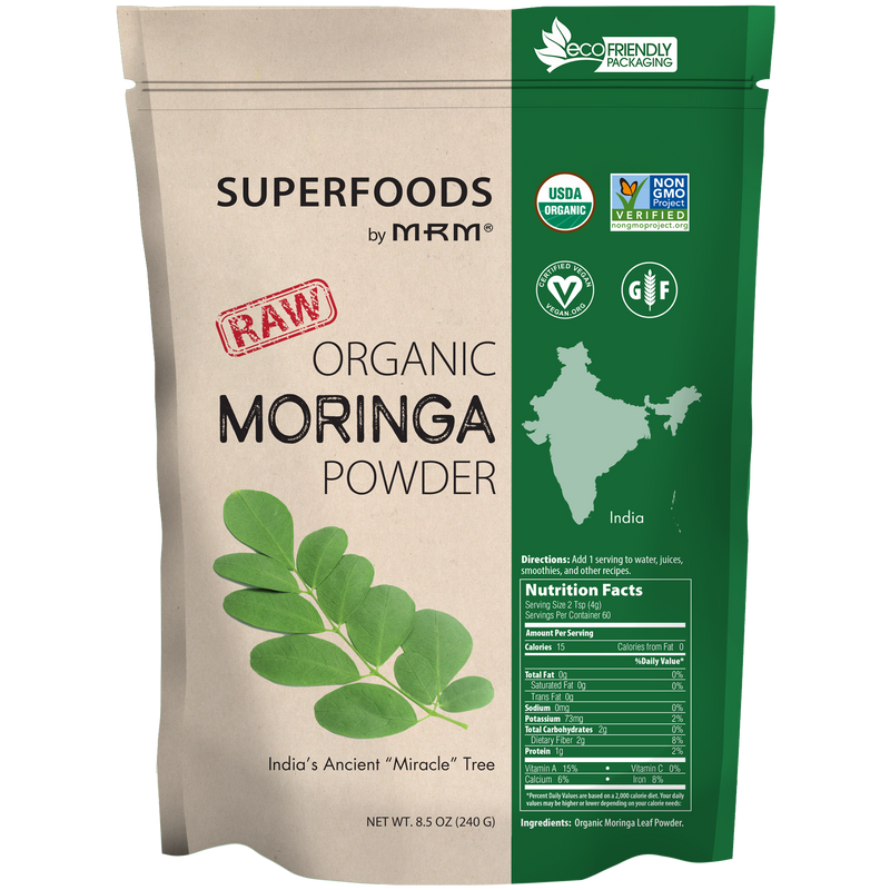 MRM Nutrition, Polvo de Moringa Orgánica, 8.5 oz (240 g) | MRM Nutrition, Organic Moringa Powder
