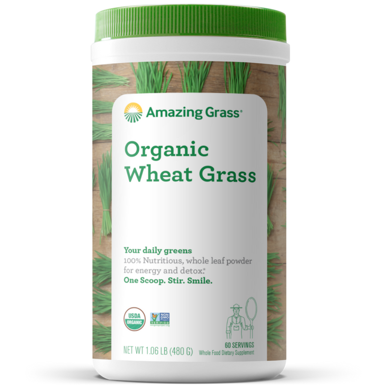 Organic Wheat Grass 480 Gr